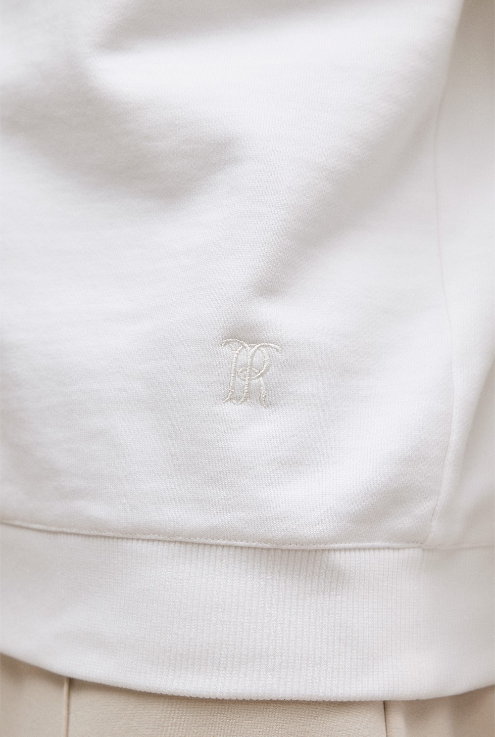Button Neck Sweat