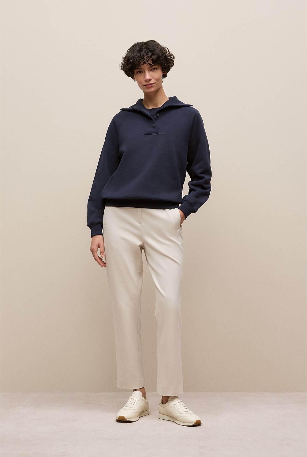 Ponte Straight Leg Pant