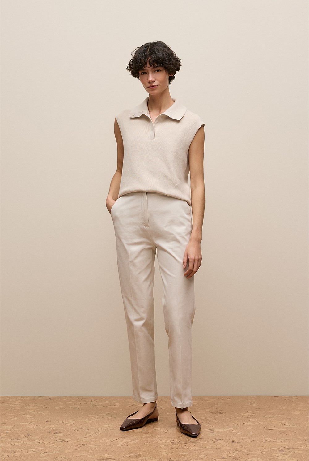 Cotton Bi-Stretch Pant