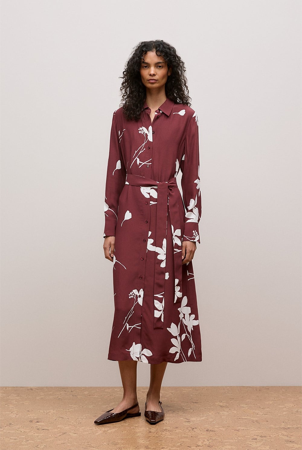 Wren Floral Shirt Dress