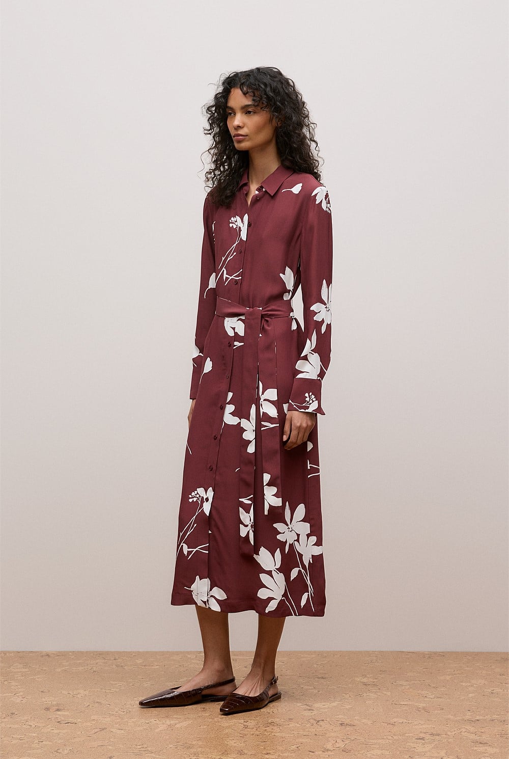 Wren Floral Shirt Dress