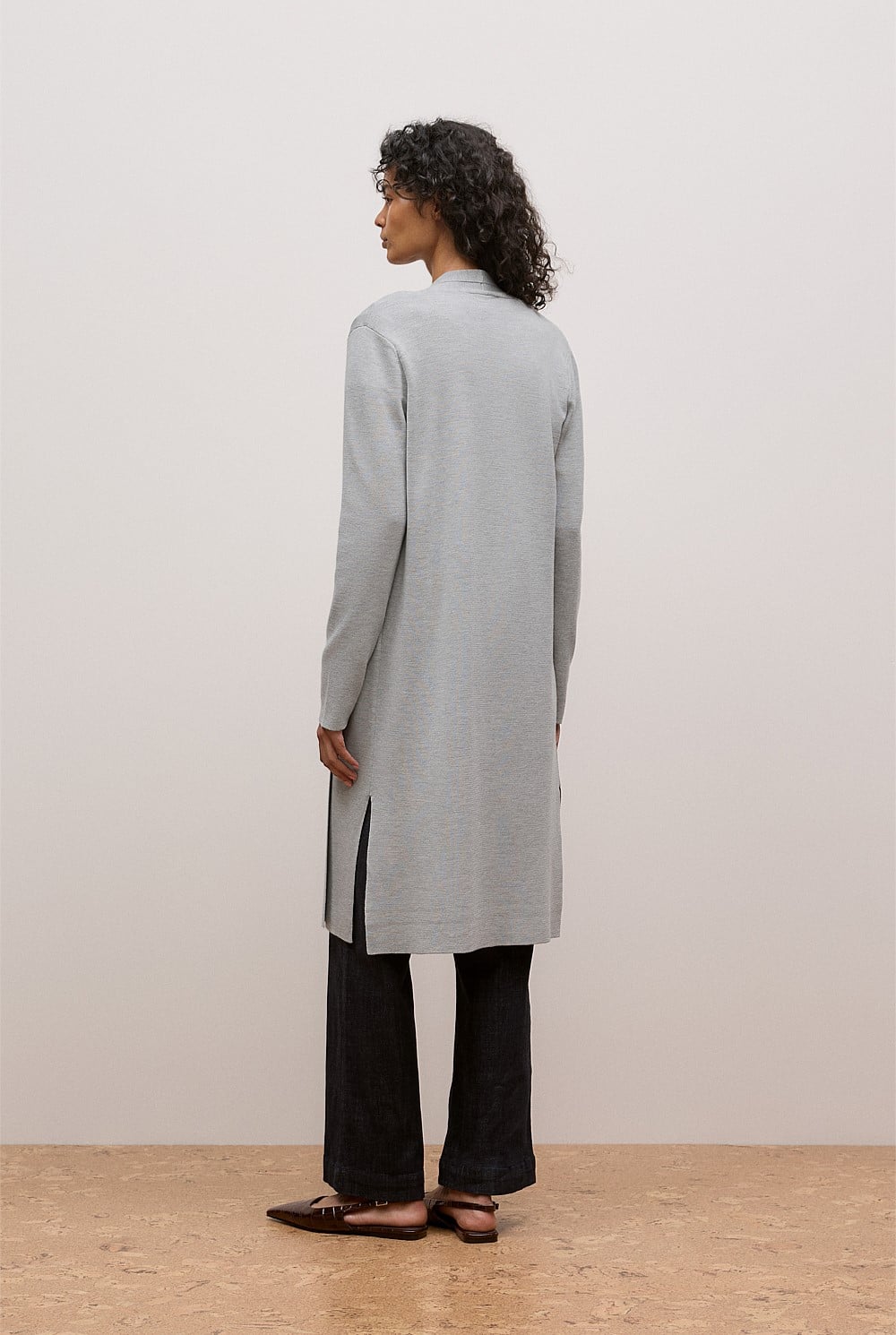 Merino Longline Cardigan