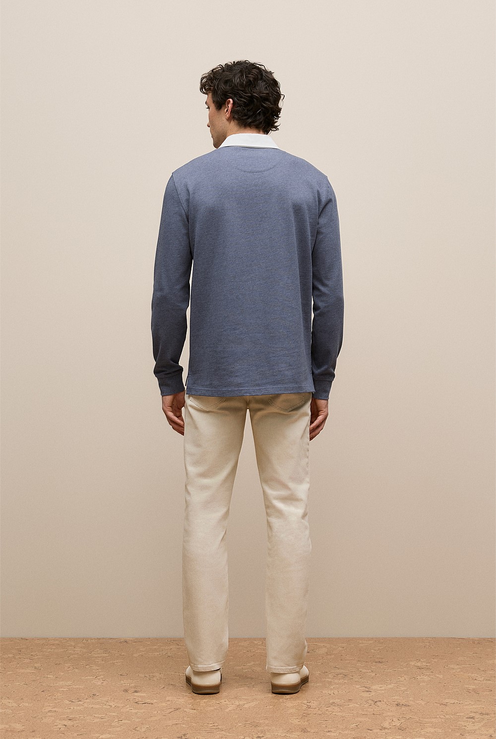 Jersey Cotton Monogram Rugby