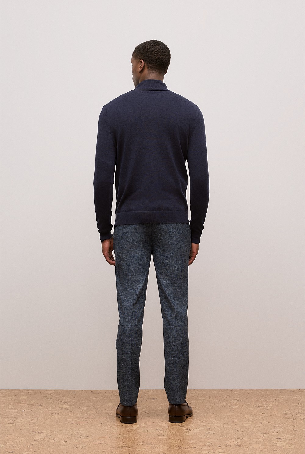Merino Half Zip