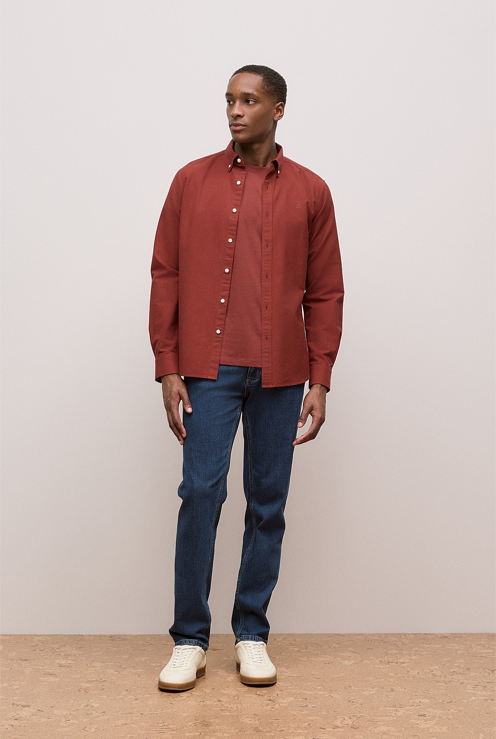 Cotton Jersey Crew T-shirt