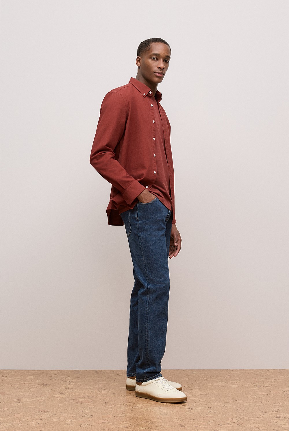 Cotton Jersey Crew T-shirt