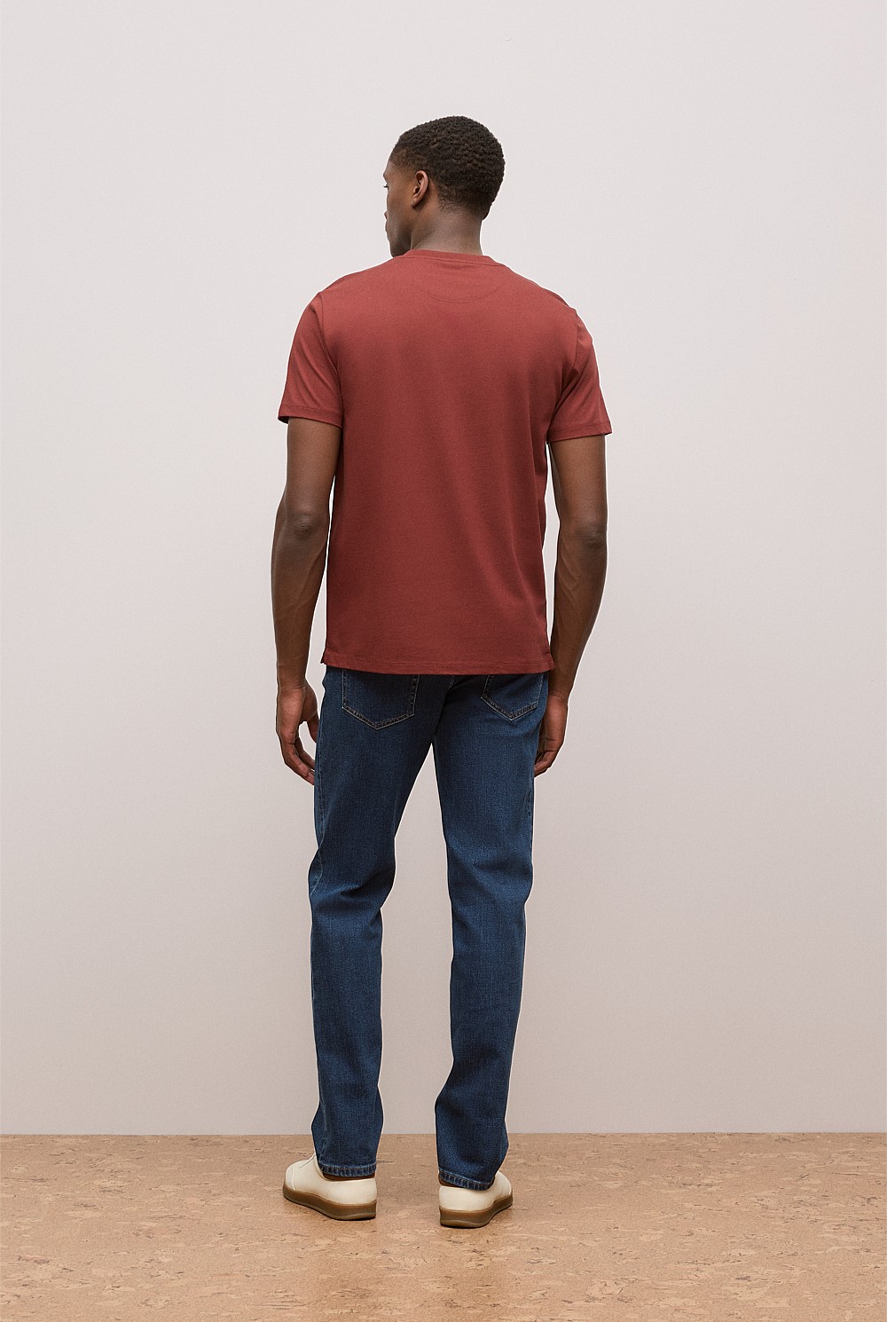 Cotton Jersey Crew T-shirt
