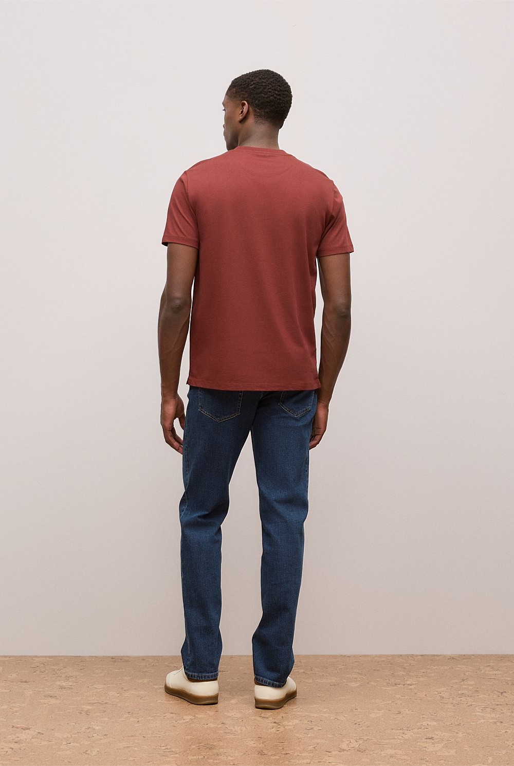 Cotton Jersey Crew T-shirt