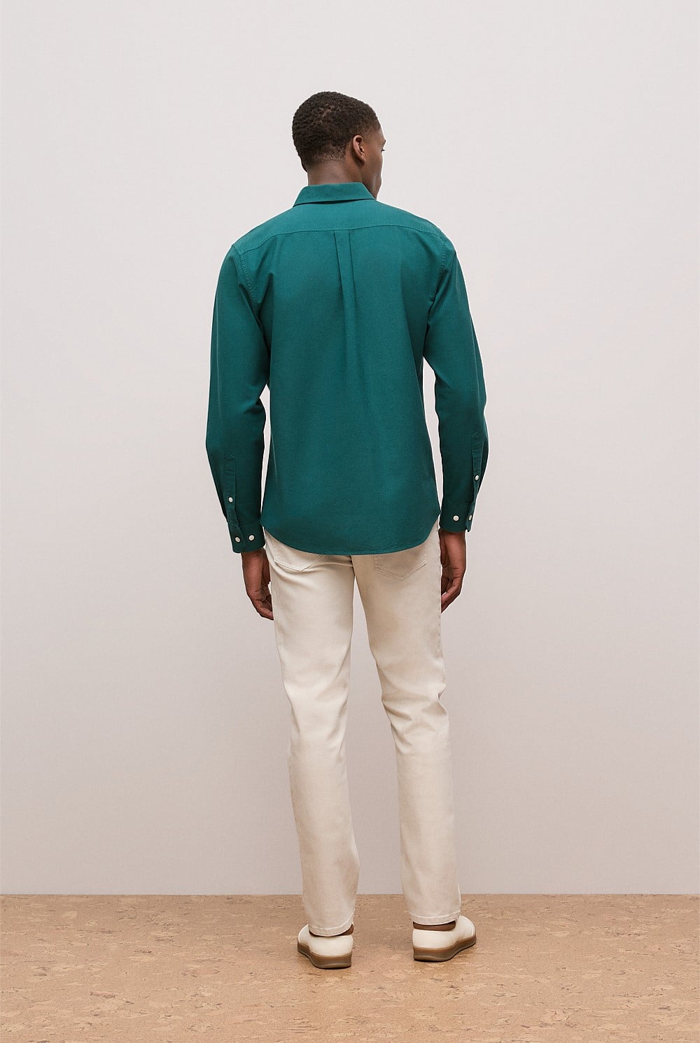 Regular Fit Monogram Oxford Shirt