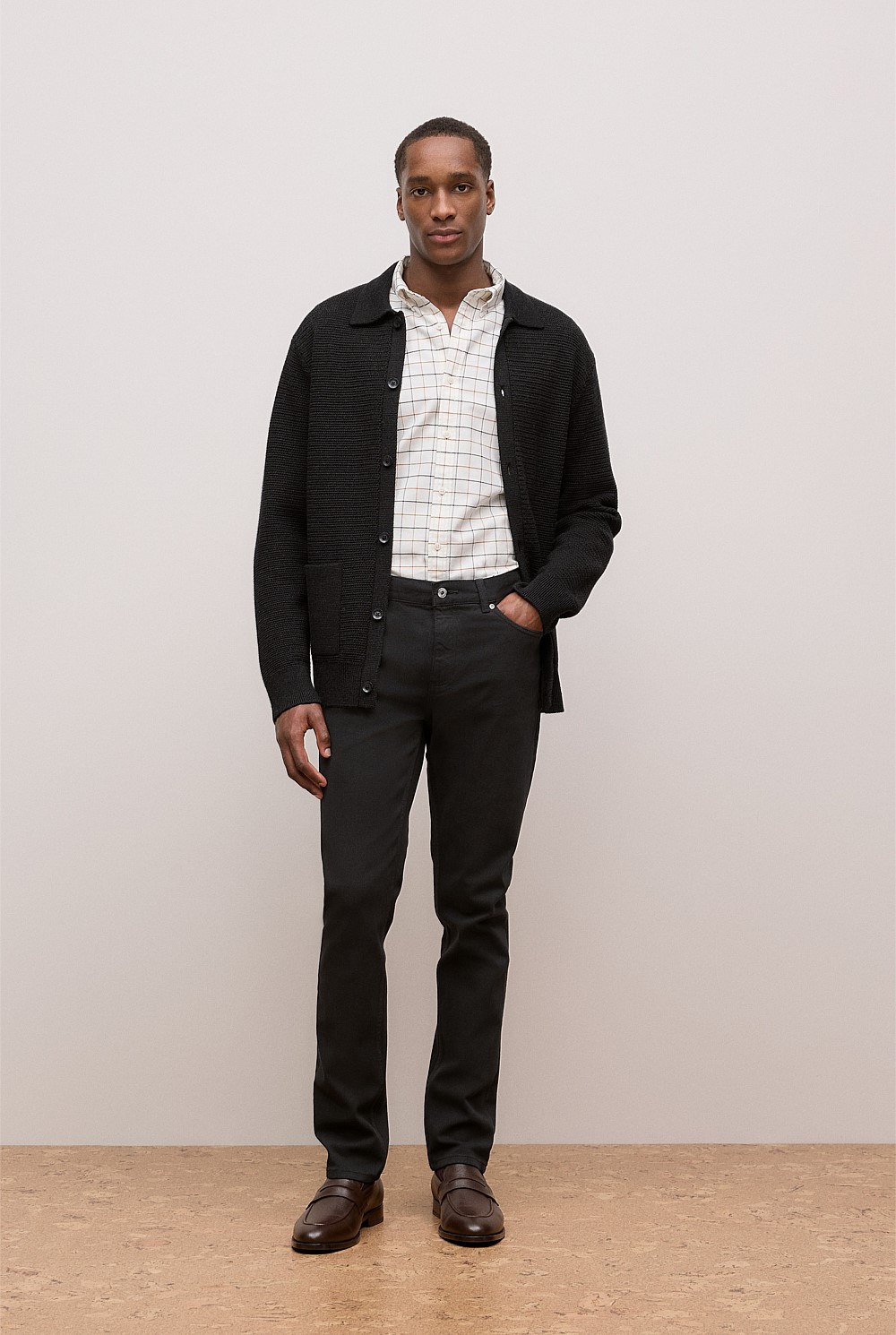 Fine Check Oxford Shirt