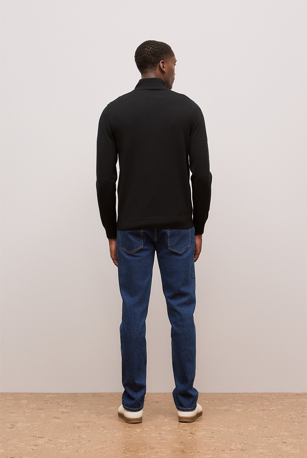 Merino Half Zip