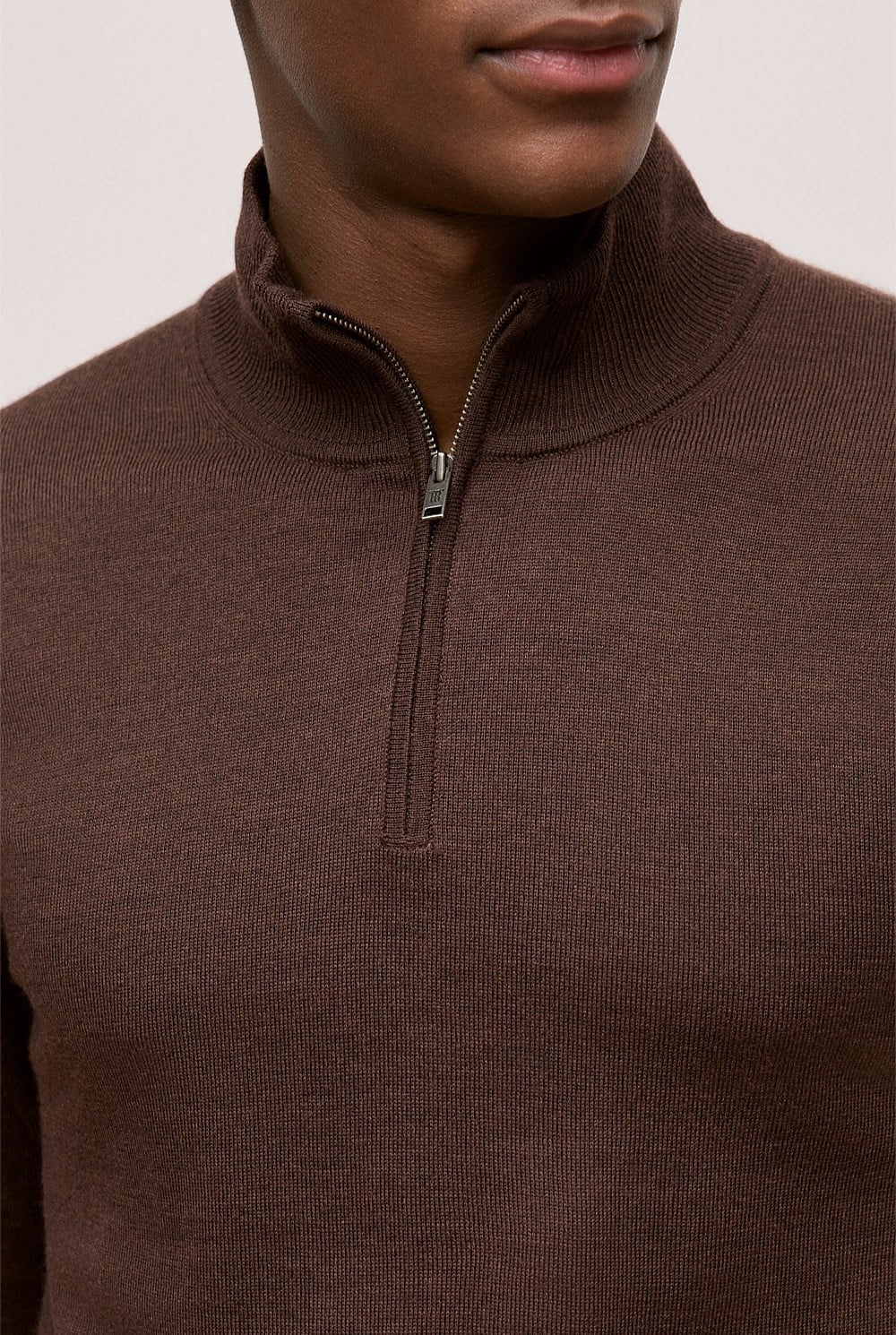 Merino Half Zip