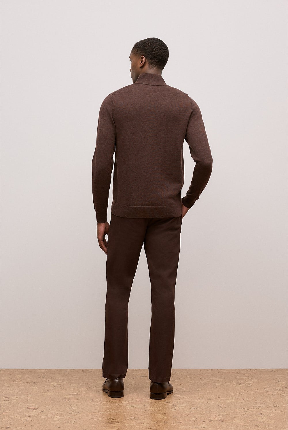 Merino Half Zip