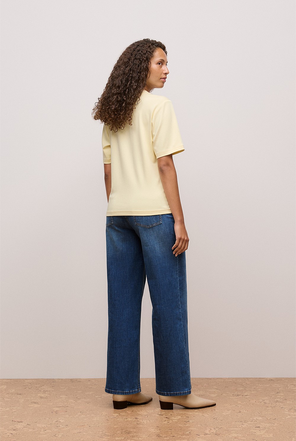 Cotton Modal Interlock T-shirt