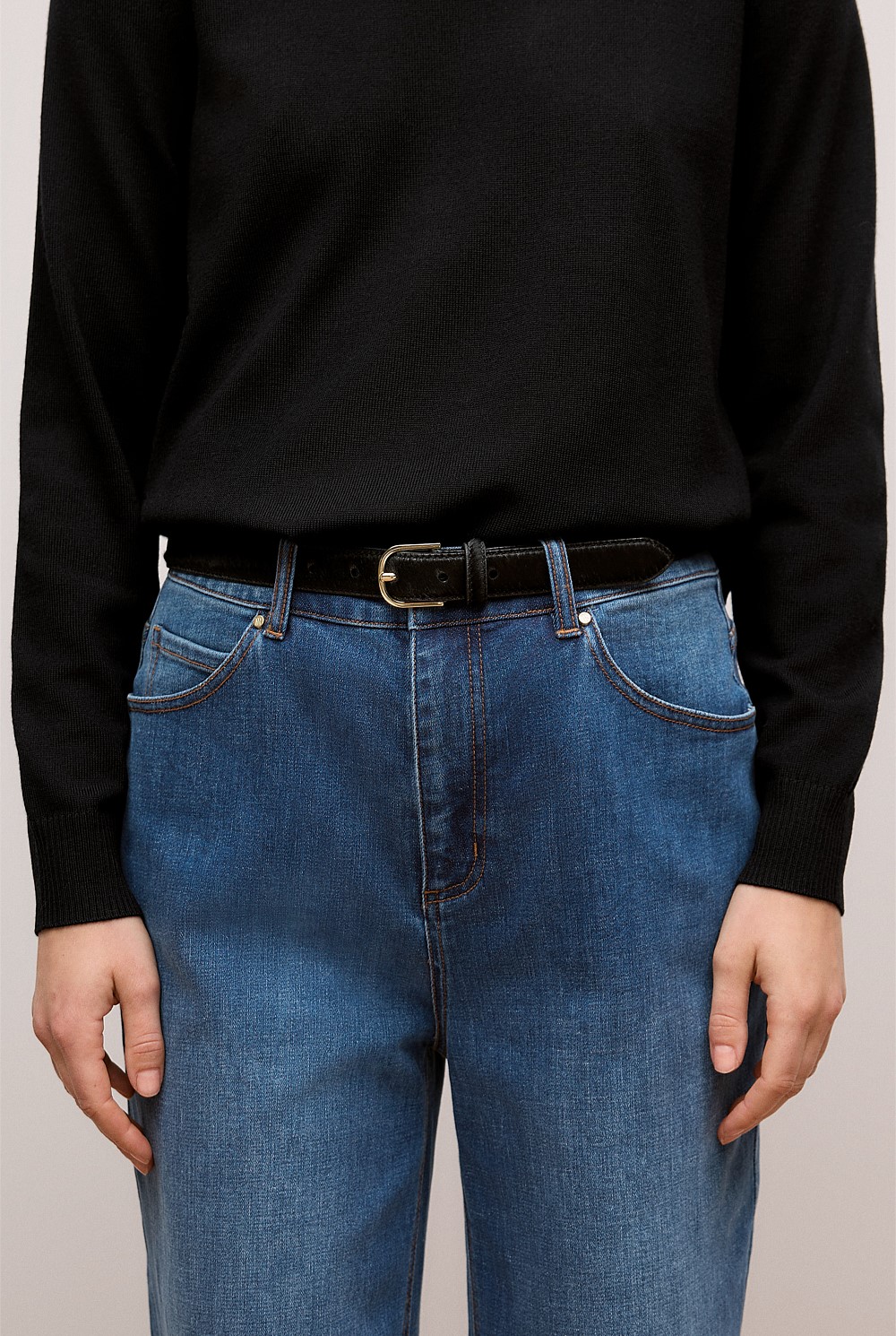 Corra Pony Hair Belt