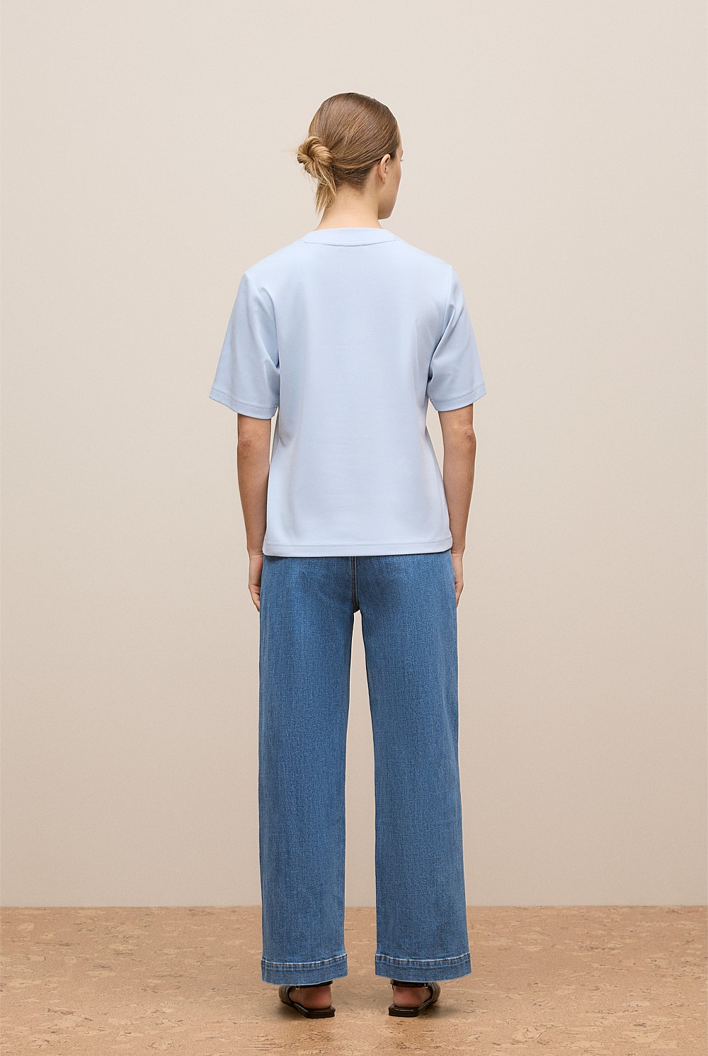 Cotton Modal Interlock T-shirt