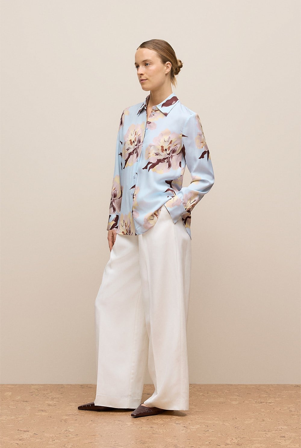 Camellia Long Sleeve Shirt
