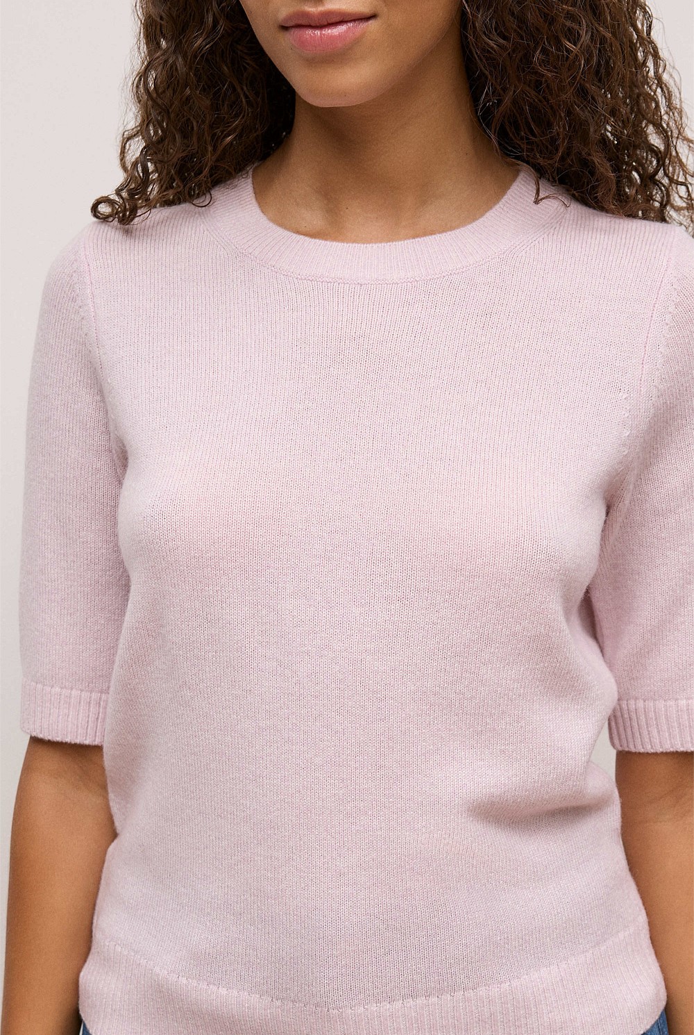 Wool Cashmere T-shirt
