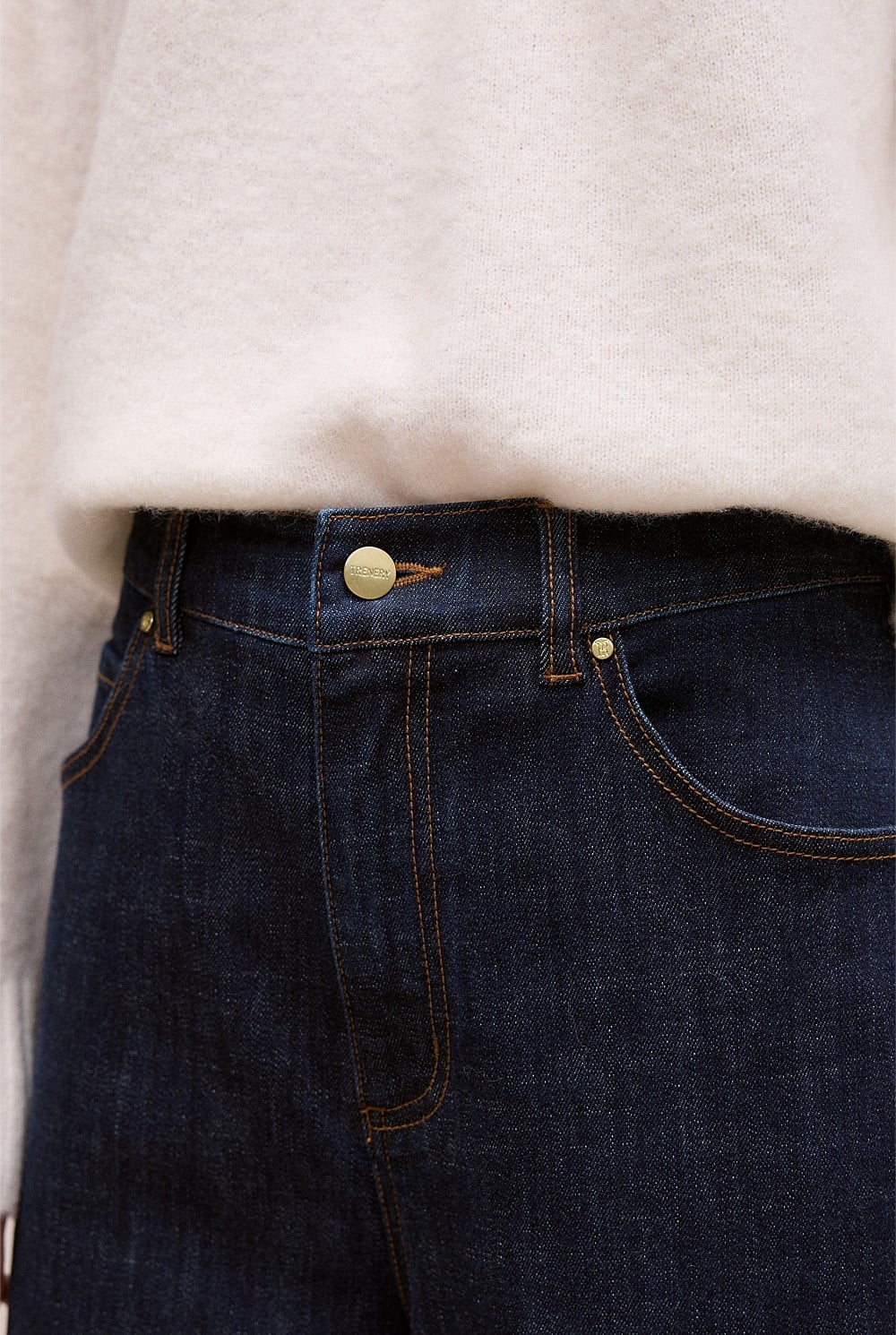 Australian Cotton Blend High Waist Jean