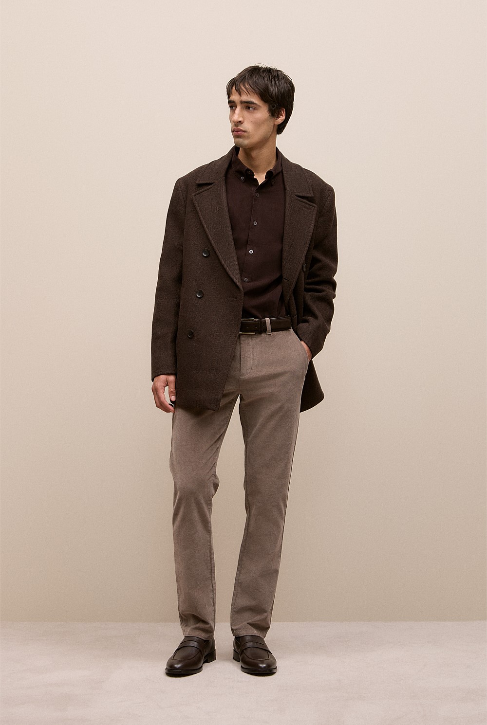 Regular Fit Cord Shirt