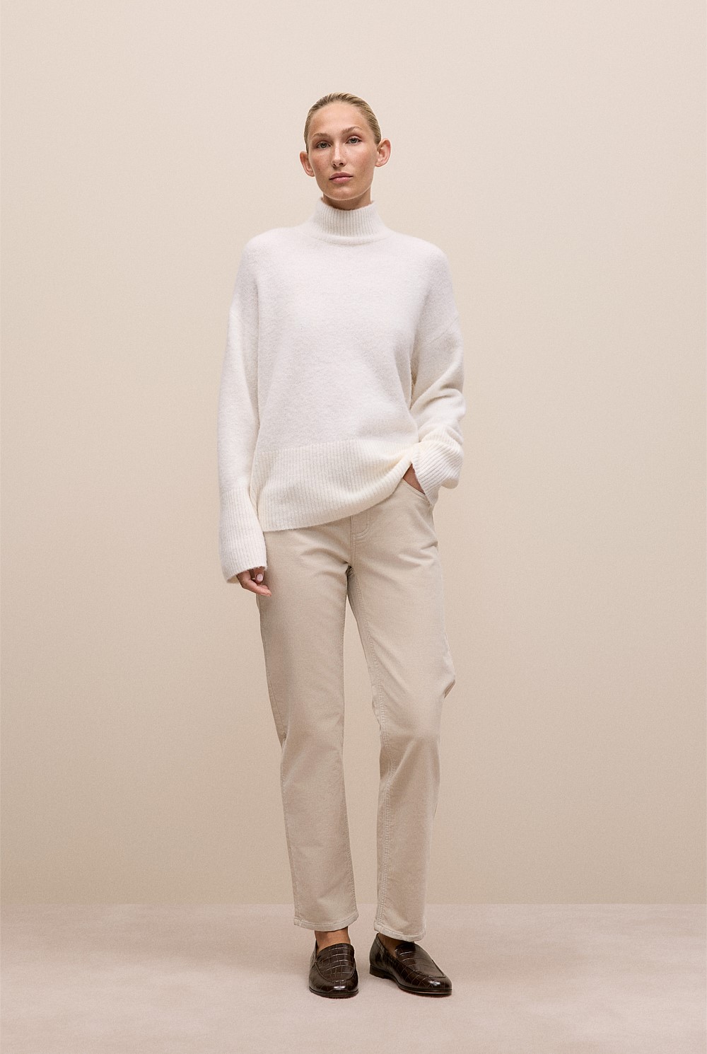 Cord Five Pocket Boyfriend Pant