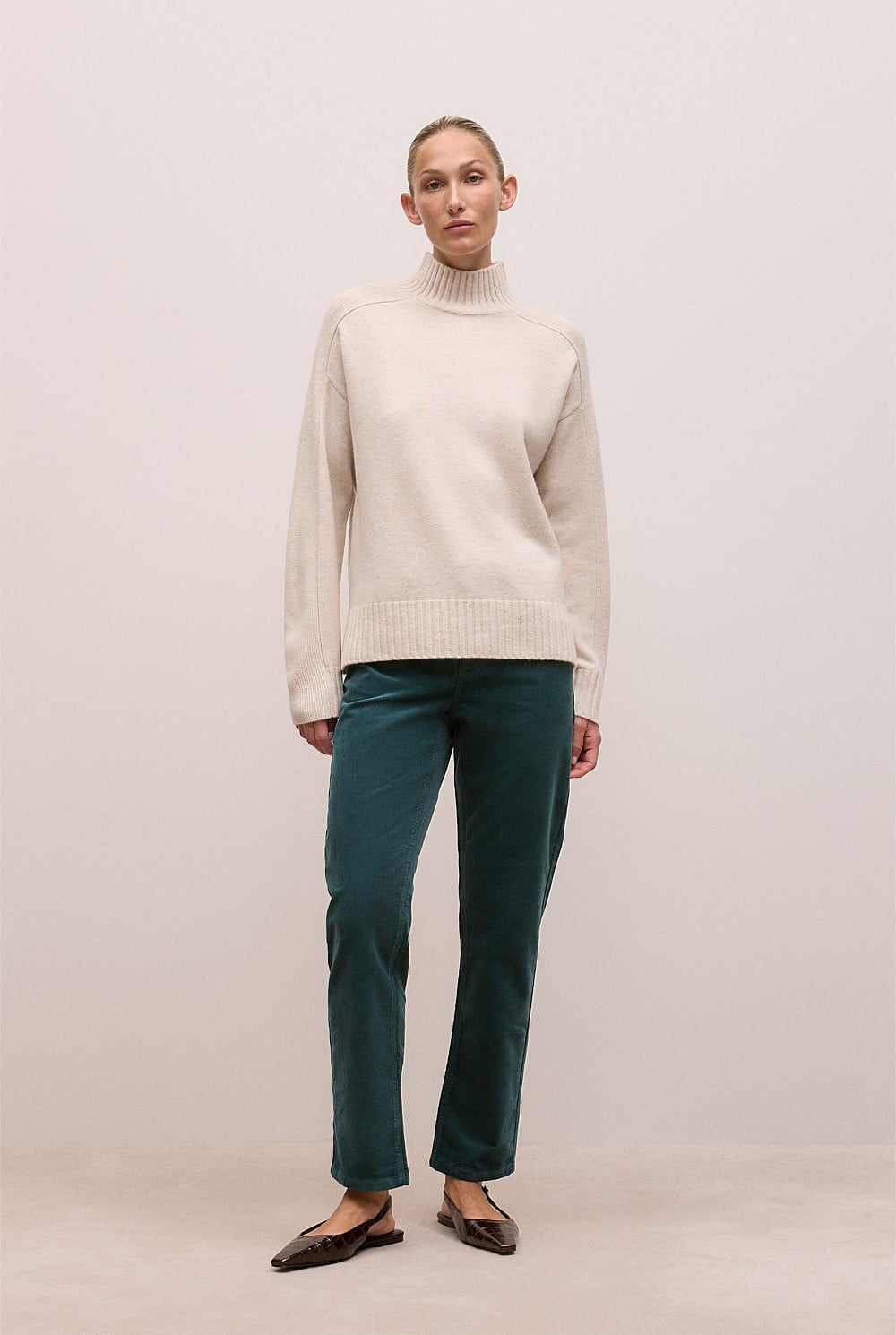 Cord Five Pocket Boyfriend Pant
