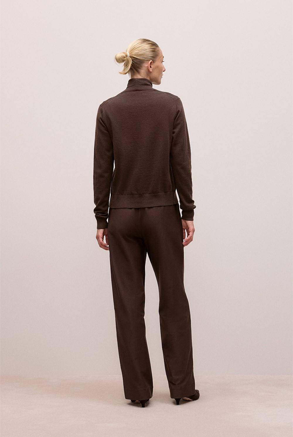 Merino Classic Crew Cardigan