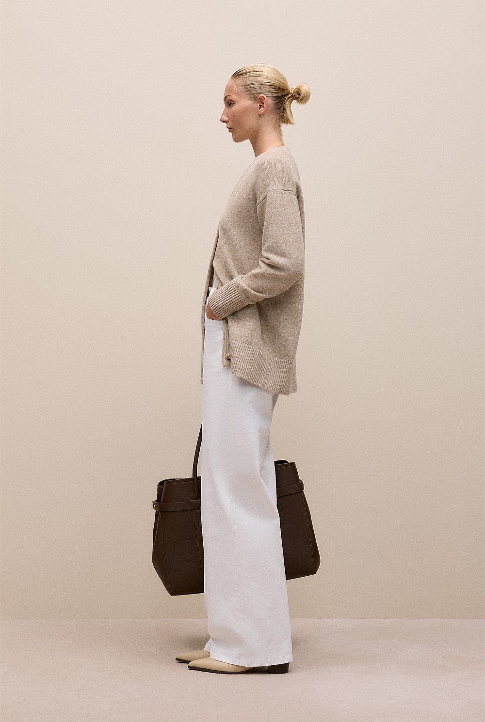 Merino Relaxed Cardigan