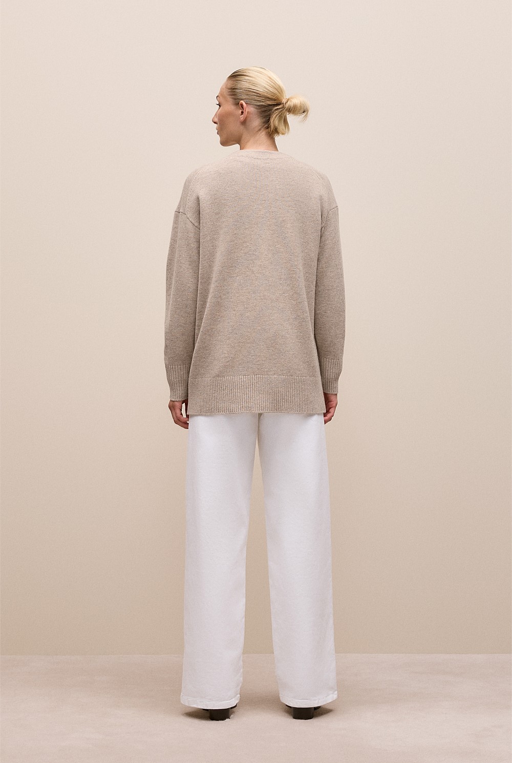 Merino Relaxed Cardigan