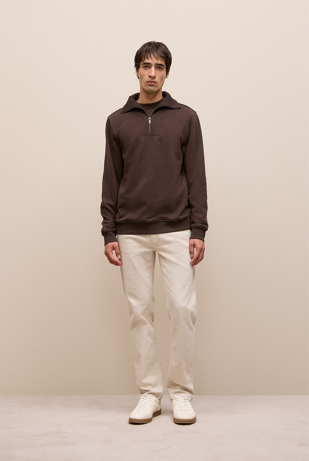 Half Zip Sweat
