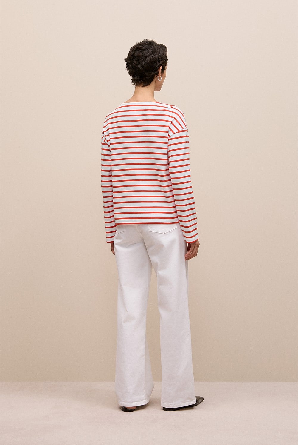 Australian Cotton Breton Stripe T-shirt