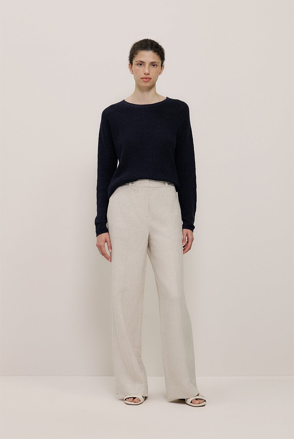 Linen Cotton Pullover