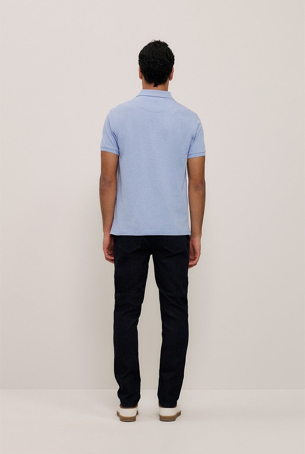 Pique Marle Monogram Polo