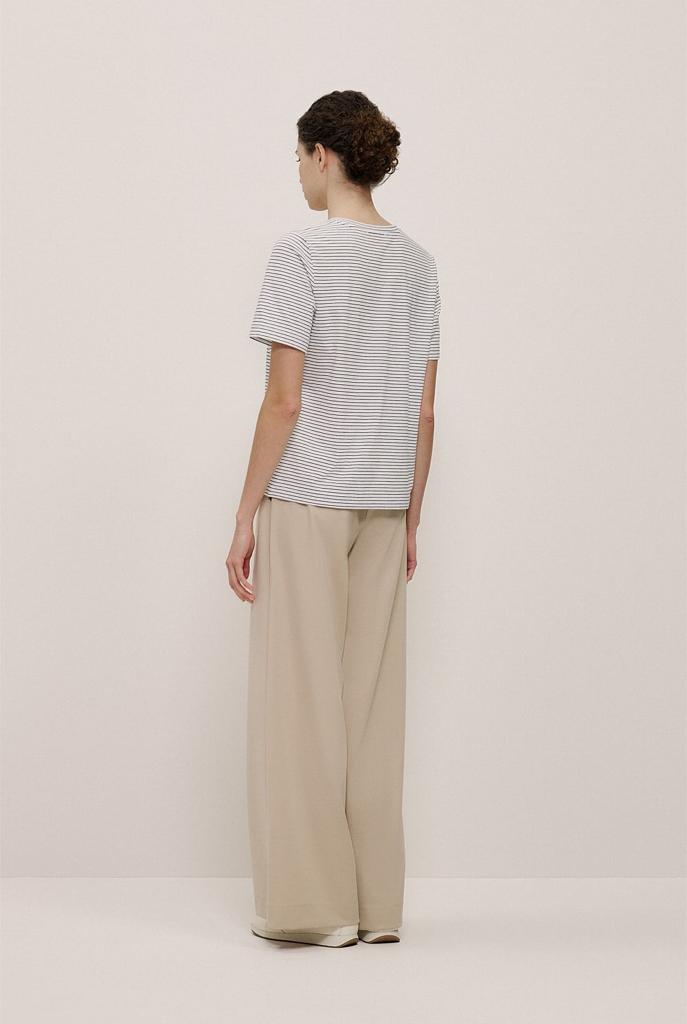 Australian Cotton Mini Stripe T-shirt