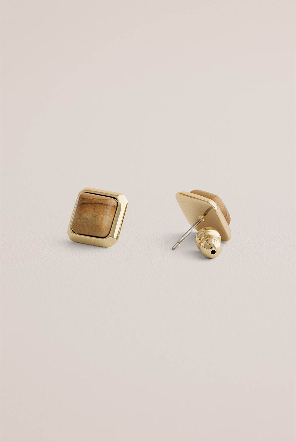 Nerina Stone Stud Earrings