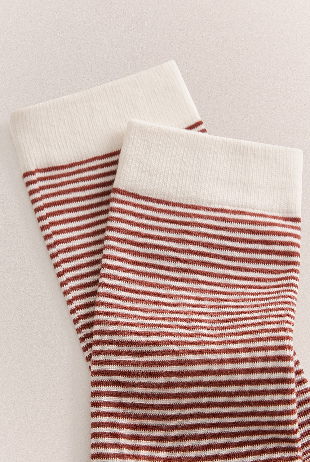 Multi Stripe Crew Sock