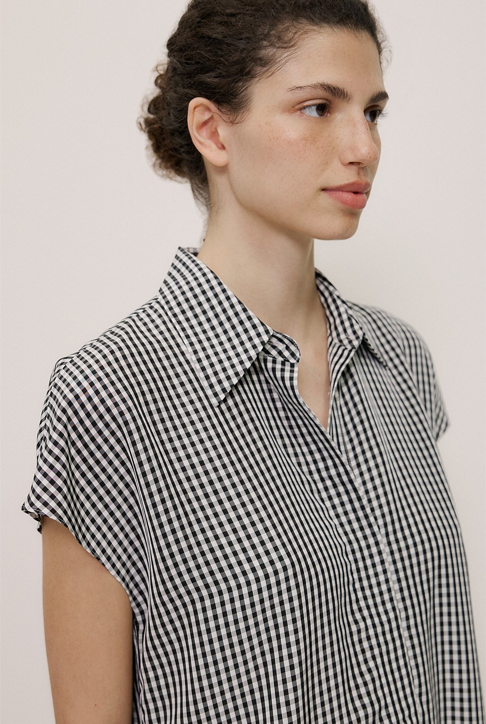 Gingham Short Sleeve Shirt