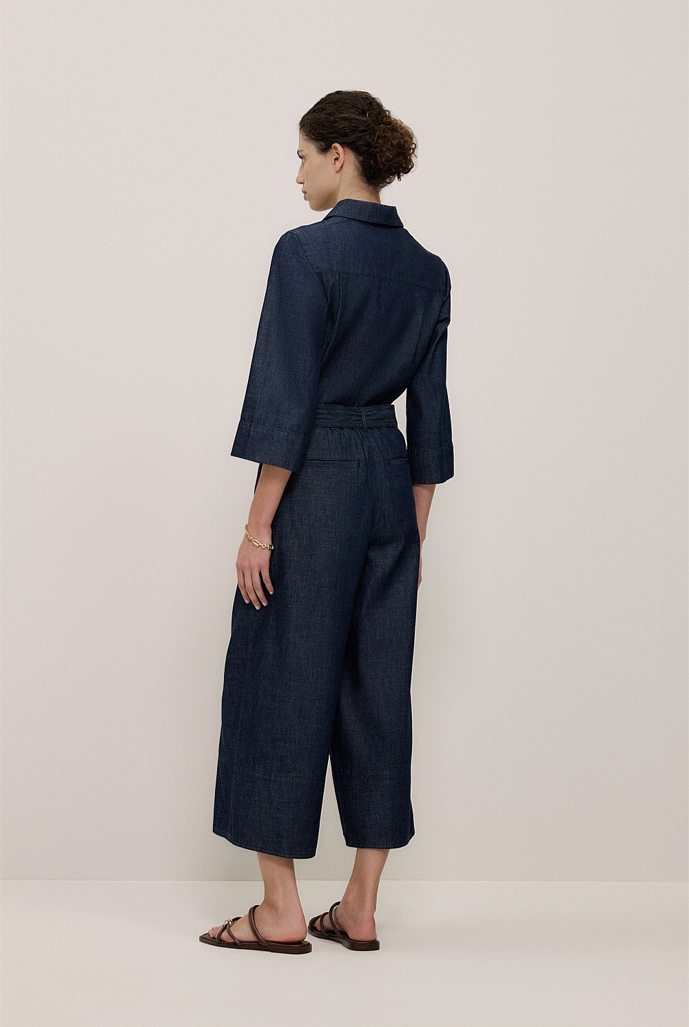 Soft Denim Culotte