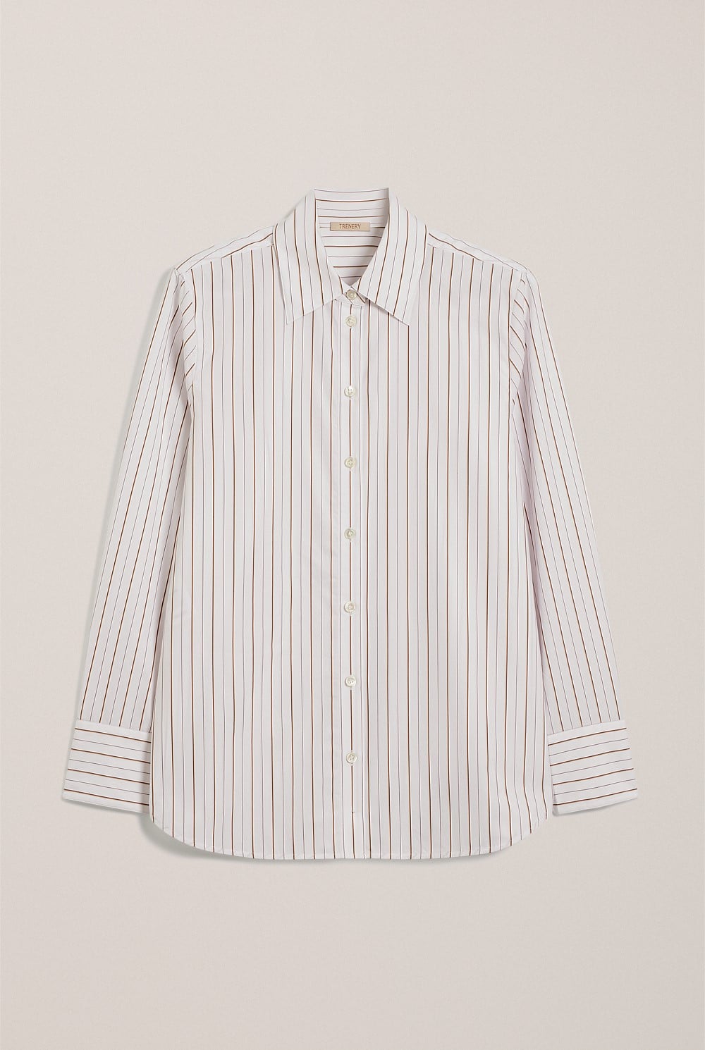 Yarn Dyed Poplin Stripe Shirt