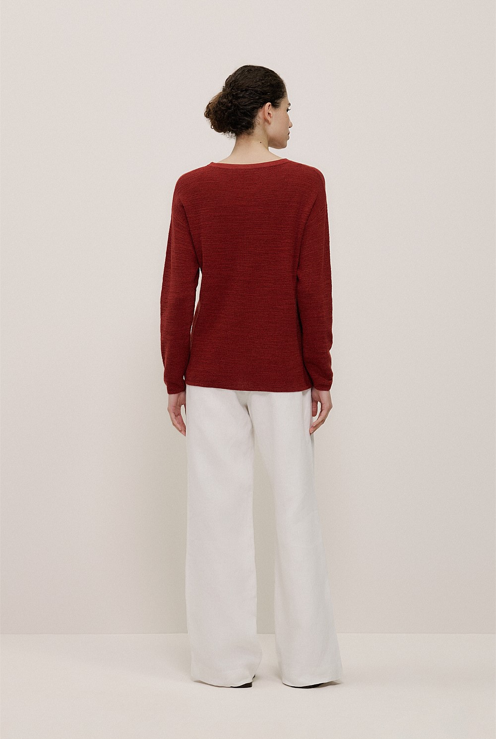 Linen Cotton Pullover