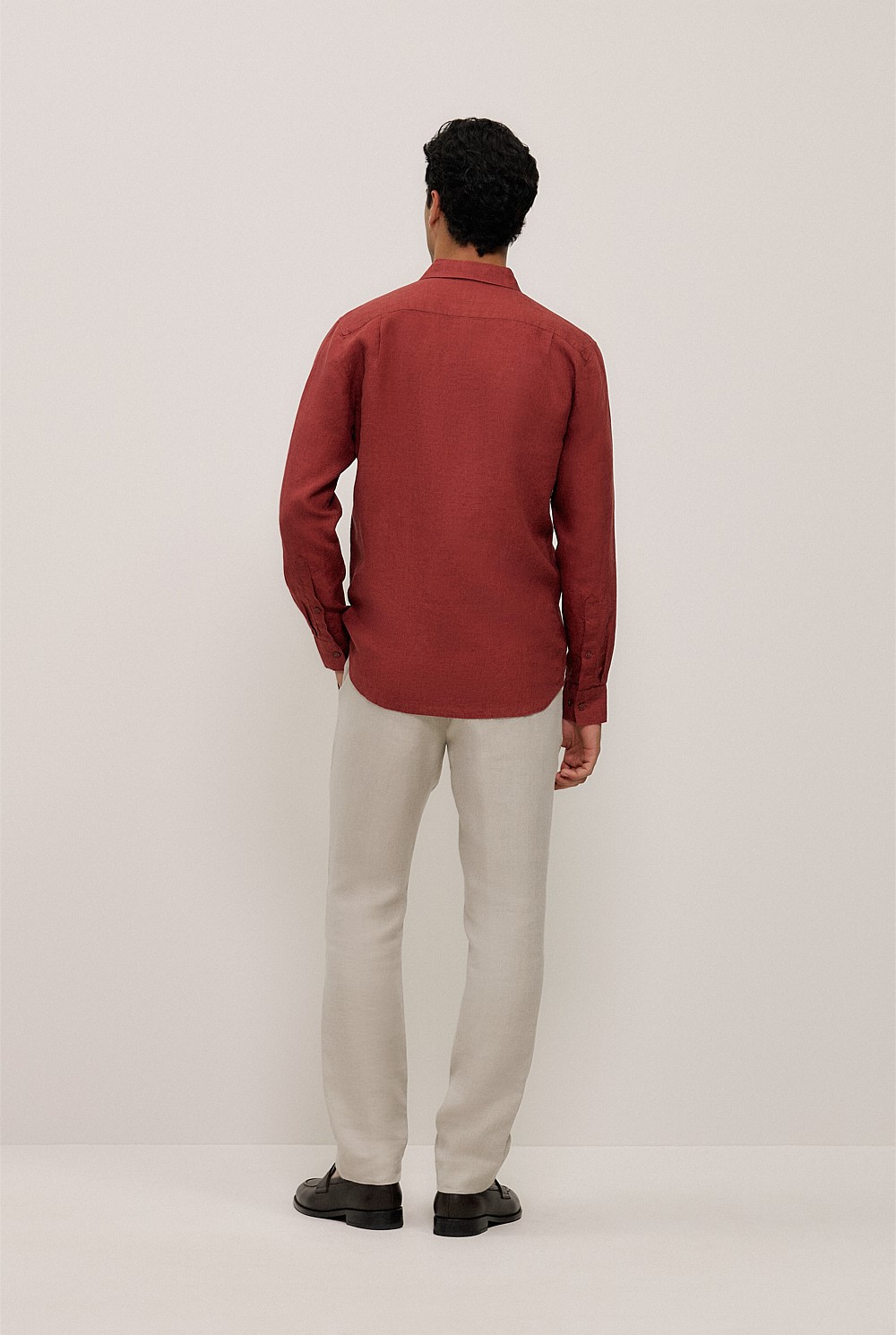 Tailored Fit Delave Linen Shirt