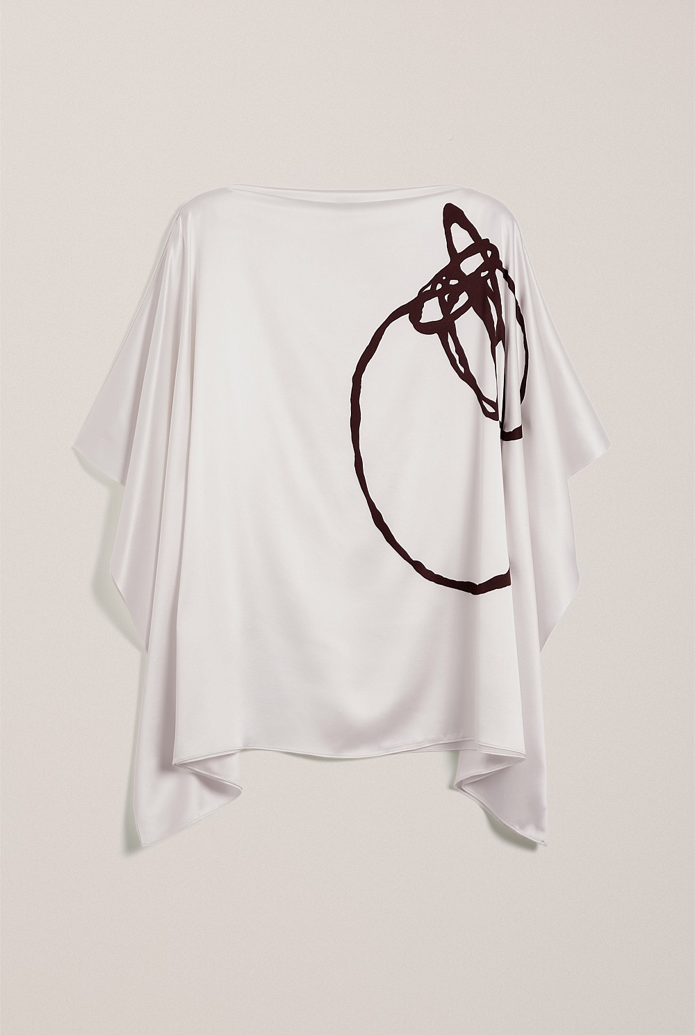 Camie Lyons x Trenery Silk Top
