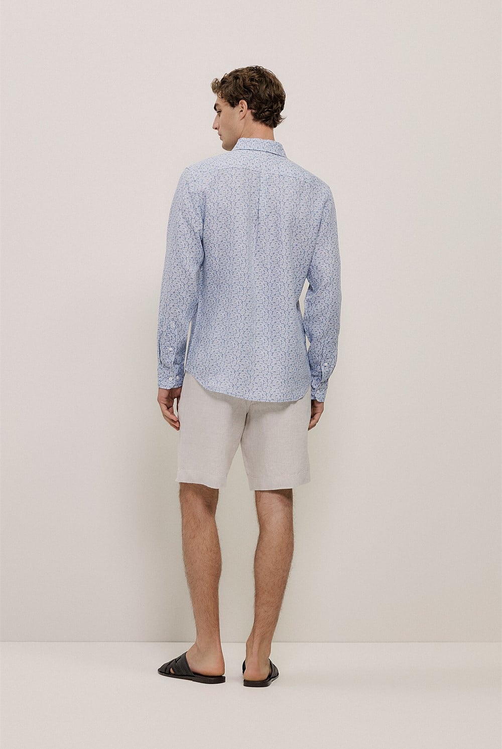 Heath Linen Long Sleeve Shirt
