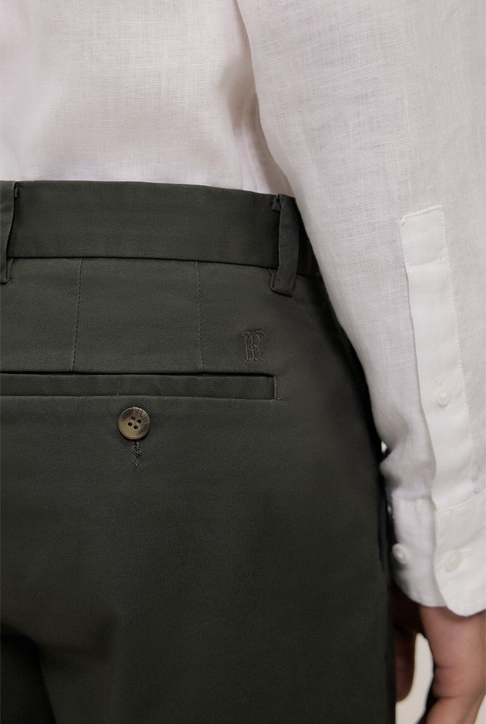 Cotton Twill Chino Short