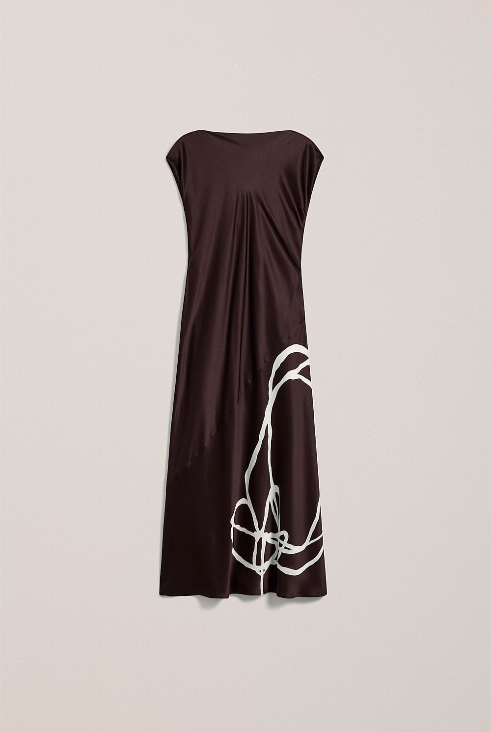 Camie Lyons x Trenery Silk Dress