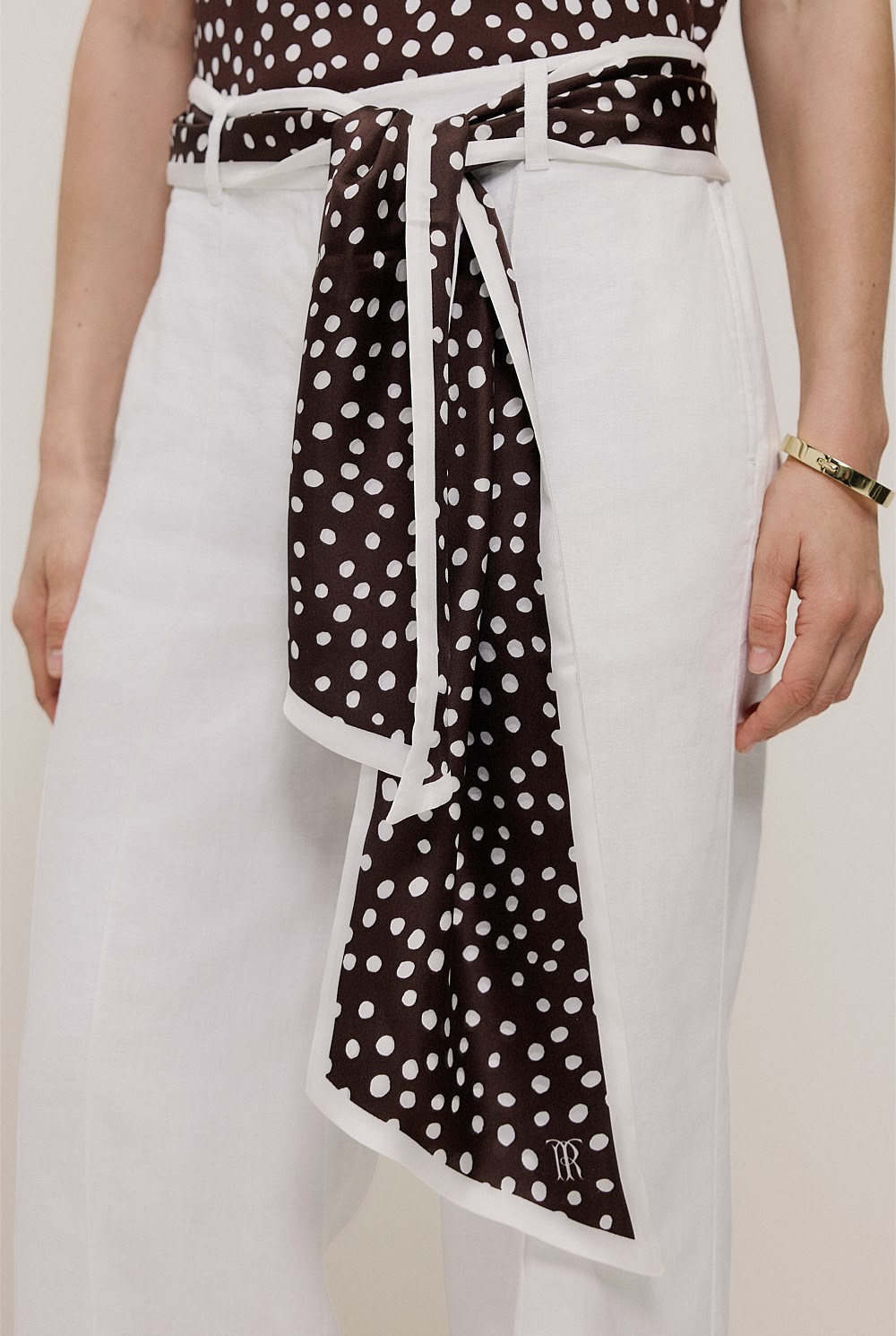 Elorie Silk Twill Scarf