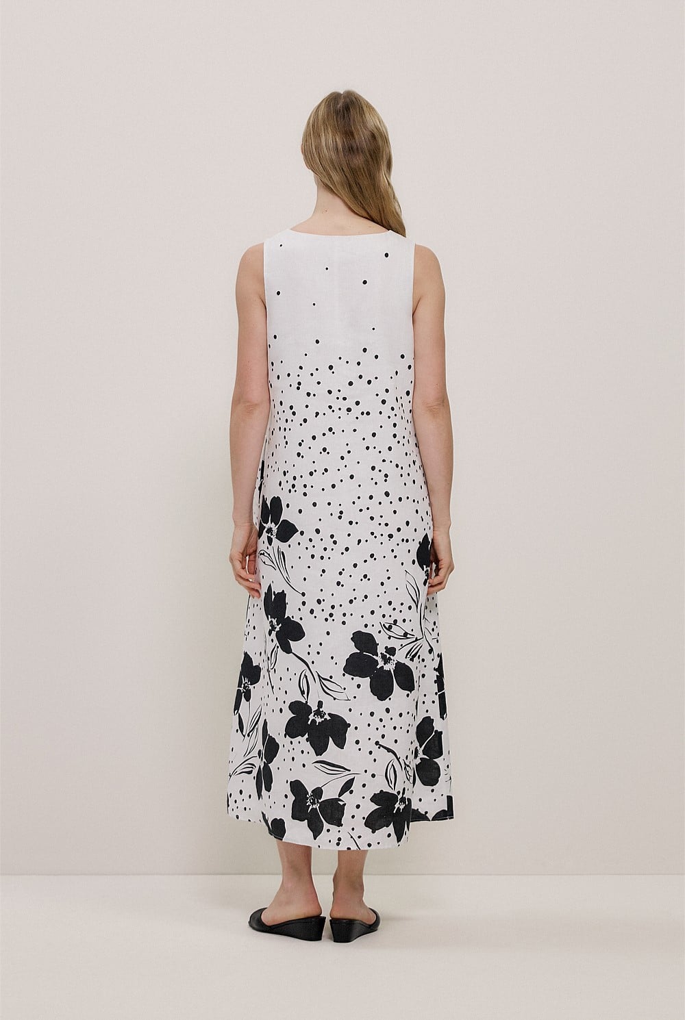 Etta Linen Column Dress