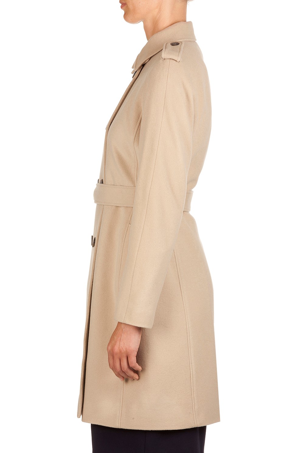 Wool Blend Trench
