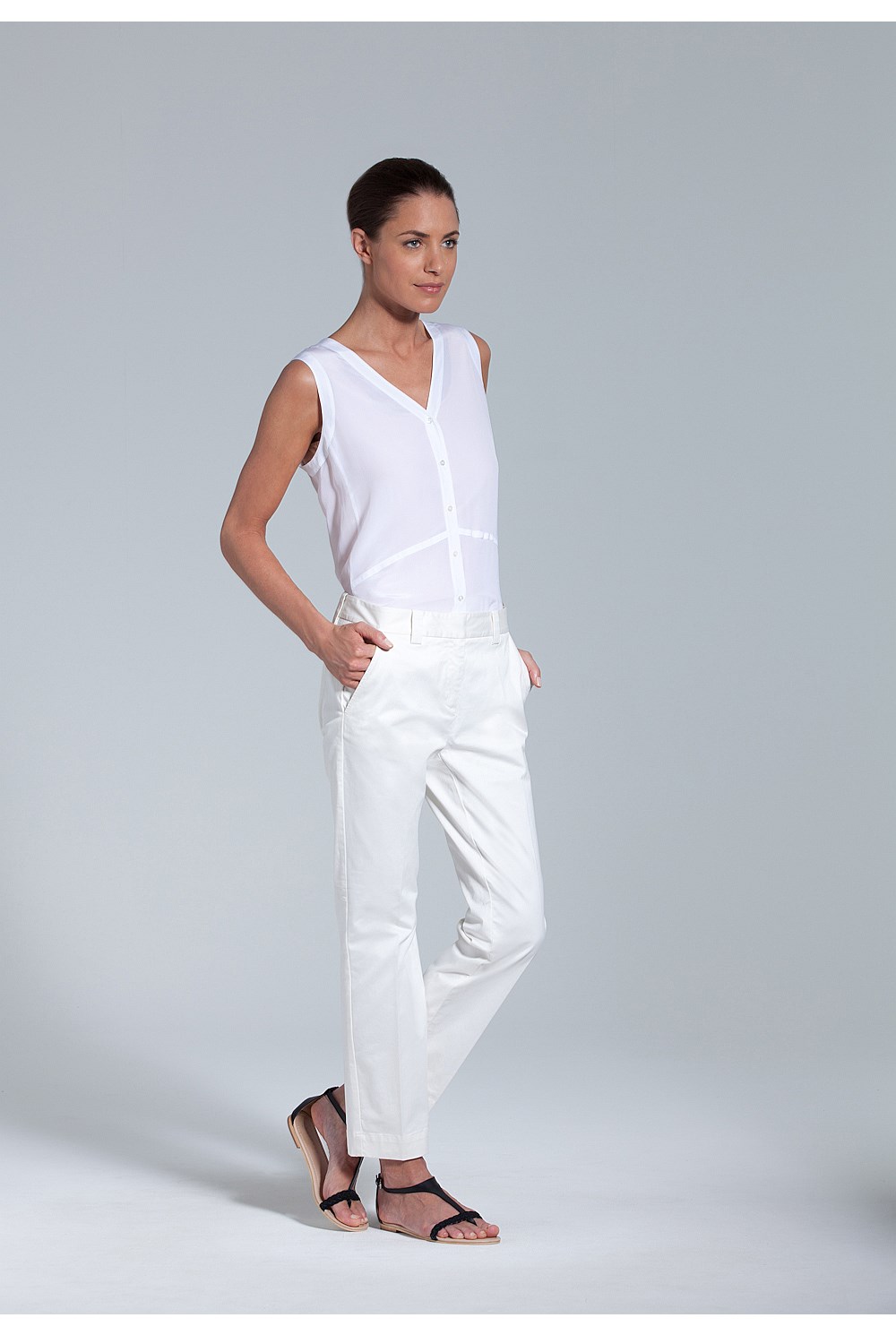 Clean Sateen Pant