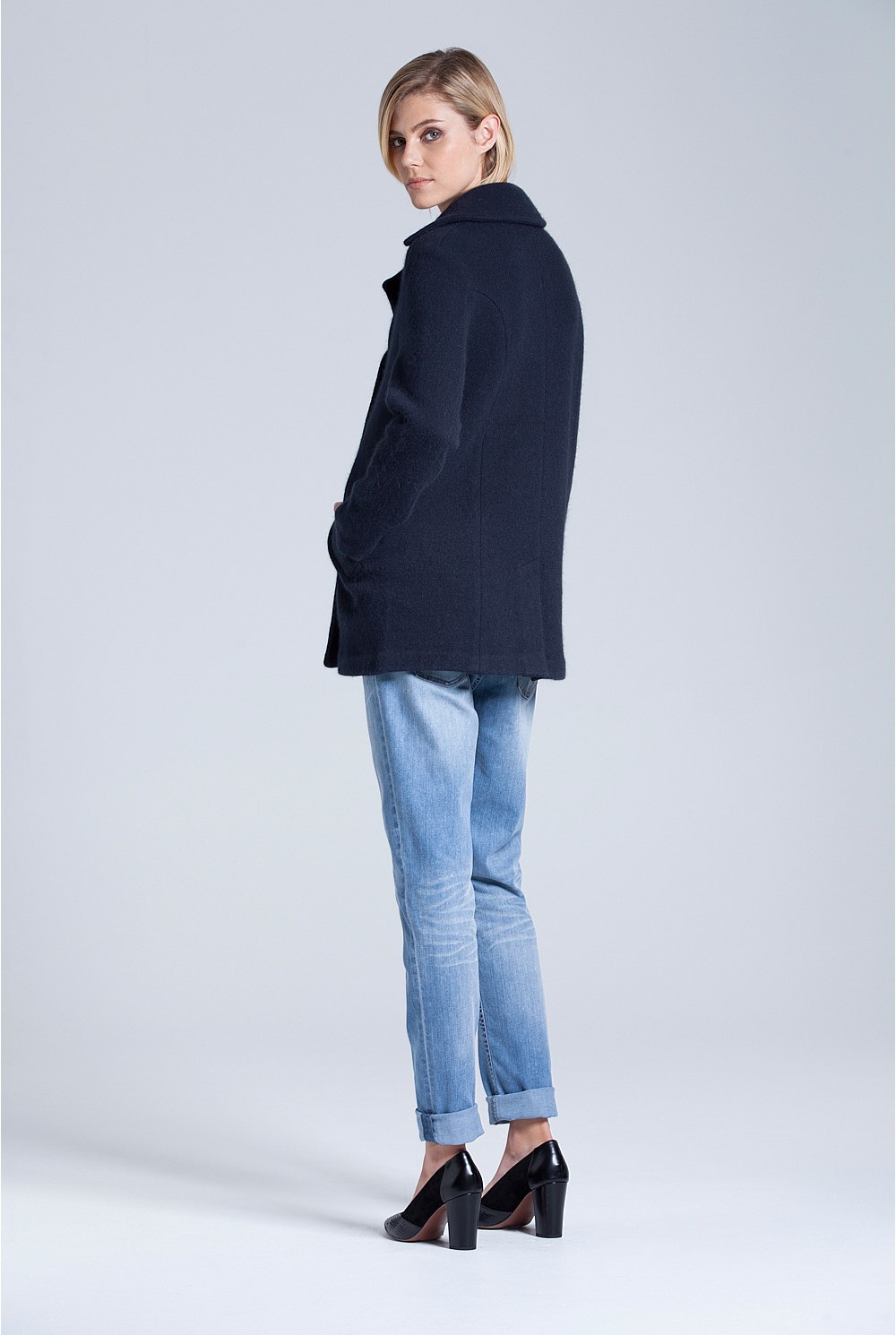 Luxe Wool Pea Coat